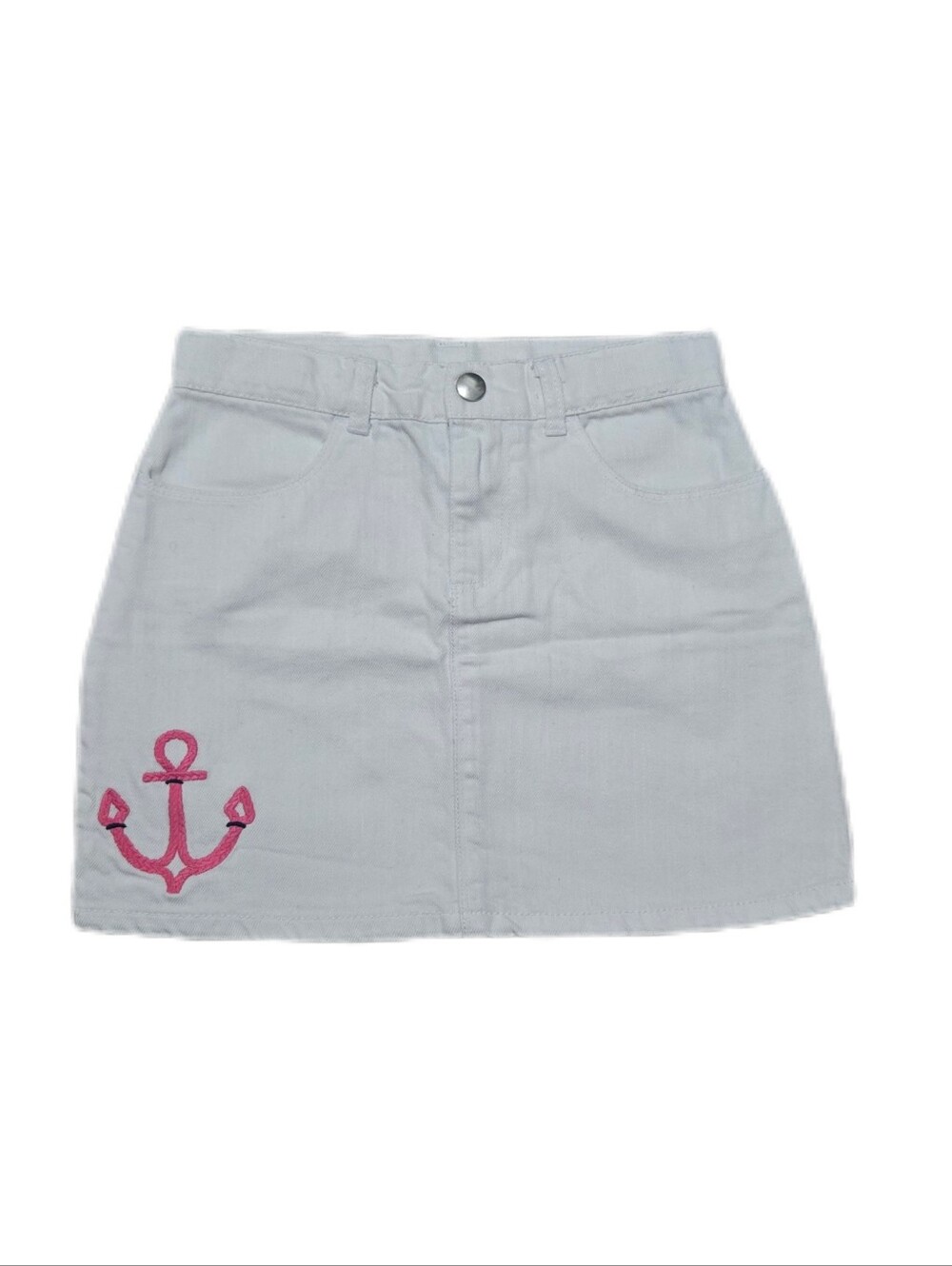 🍓Jean Gymboree Girls White Skirt